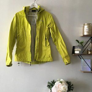 Marmot | lime green wind water rain jacket coat